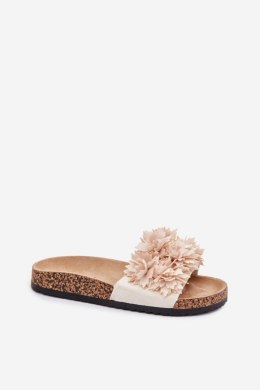 Sandał Klapki Model Seleneza 25SD21-5969 Beige - Step in style Step in style