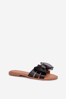 Sandał Klapki Model Tanira 2709-1 Black - Step in style Step in style