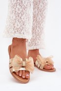 Sandał Klapki Model Tanira 2709-5 Gold - Step in style Step in style
