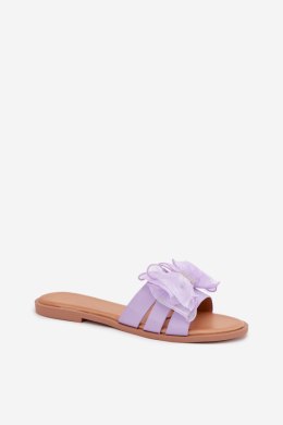 Sandał Klapki Model Tanira 2709-6 Violet - Step in style Step in style