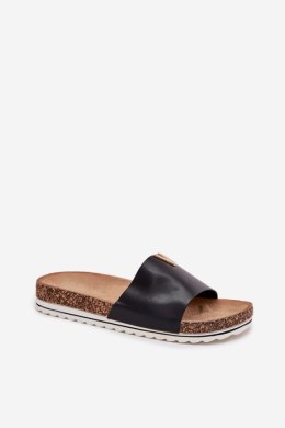 Sandał Klapki Model Vessira AM247 Black - Step in style Step in style