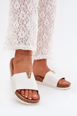 Sandał Klapki Model Vessira AM247 White - Step in style Step in style