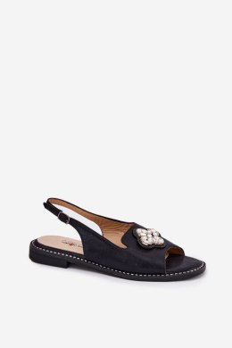Sandały Model S.Barski KV51-080 Black - Step in style Step in style