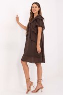 Sukienka Model MI-SK-102128.61 Dark Brown - Italy Moda Italy Moda