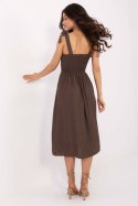Sukienka Model MI-SK-A1830.69 Dark Brown - Italy Moda Italy Moda