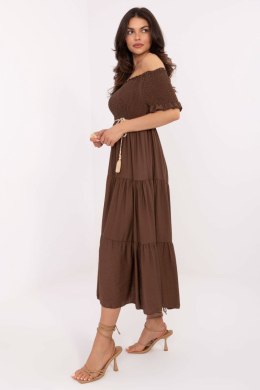 Sukienka Model MI-SK-A2609.96 Brown - Italy Moda Italy Moda