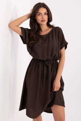 Sukienka Model MI-SK-A63751.67 Dark Brown - Italy Moda Italy Moda