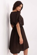 Sukienka Model MI-SK-A63751.67 Dark Brown - Italy Moda Italy Moda