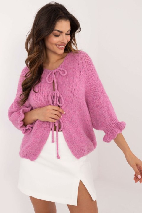 Sweter Damski Model MI-SW-2911.91 Dark Pink - Italy Moda Italy Moda