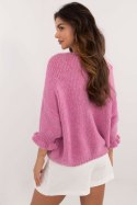 Sweter Damski Model MI-SW-2911.91 Dark Pink - Italy Moda Italy Moda