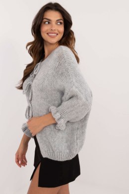 Sweter Damski Model MI-SW-2911.91 Grey - Italy Moda Italy Moda