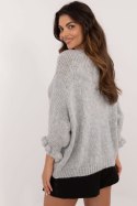 Sweter Damski Model MI-SW-2911.91 Grey - Italy Moda Italy Moda
