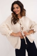 Sweter Damski Model MI-SW-2911.91 Light Beige - Italy Moda Italy Moda