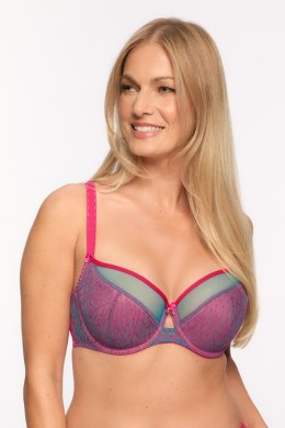 Biustonosz Soft Biustonosz Semi-Soft Model Ariel 1295 Turkus/Fuksja - Gaia Gaia