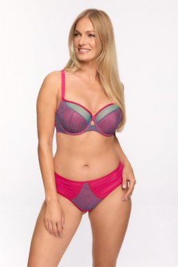 Biustonosz Soft Biustonosz Semi-Soft Model Ariel 1295 Turkus/Fuksja - Gaia Gaia