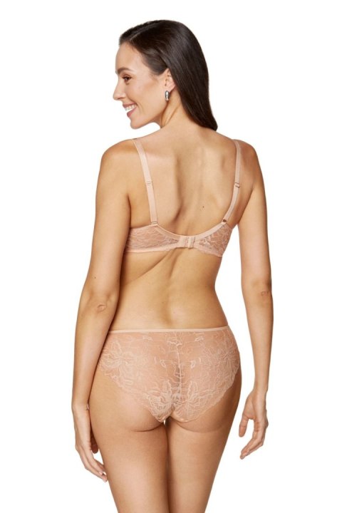 Biustonosz push up Biustonosz Usztywniany Model Kiara B5 Beige - Gorteks Gorteks Biustonosz push up Biustonosz Usztywniany Model Kiara B5 Beige - Gorteks Gorteks
