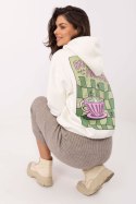 Bluza Damska Model D10608BC02654E White - Sublevel Sublevel Bluza Damska Model D10608BC02654E White - Sublevel Sublevel