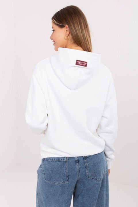 Bluza Damska Model D10608BC02802A1NO White - Sublevel Sublevel Bluza Damska Model D10608BC02802A1NO White - Sublevel Sublevel