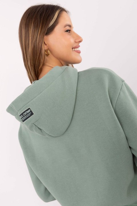Bluza Damska Model D10608BC02802A3NO Pistacja - Sublevel Sublevel Bluza Damska Model D10608BC02802A3NO Pistacja - Sublevel Sublevel