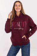 Bluza Damska Model D10608BC02802A4NO Bordo - Sublevel Sublevel Bluza Damska Model D10608BC02802A4NO Bordo - Sublevel Sublevel