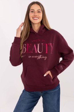 Bluza Damska Model D10608BC02802A4NO Bordo - Sublevel Sublevel