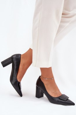 Czółenka Model Celira 55-A36 Black - Step in style Step in style