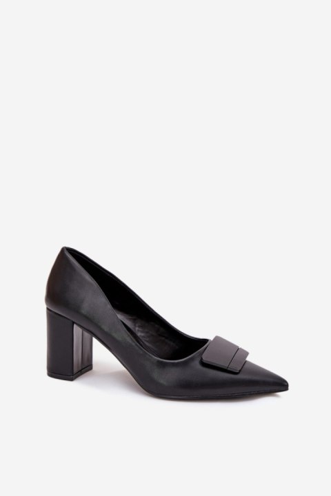Czółenka Model Celira 55-A36 Black - Step in style Step in style Czółenka Model Celira 55-A36 Black - Step in style Step in style