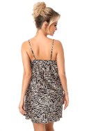 Koszulka nocna Koszula Nocna Model Sheila Beige - Donna Donna