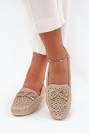Mokasyny Model Mirisa VG250 Beige - Step in style Step in style Mokasyny Model Mirisa VG250 Beige - Step in style Step in style