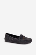 Mokasyny Model Mirisa VG250 Black - Step in style Step in style Mokasyny Model Mirisa VG250 Black - Step in style Step in style