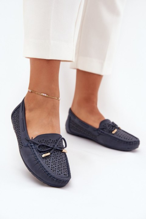 Mokasyny Model Mirisa VG250 Navy - Step in style Step in style Mokasyny Model Mirisa VG250 Navy - Step in style Step in style