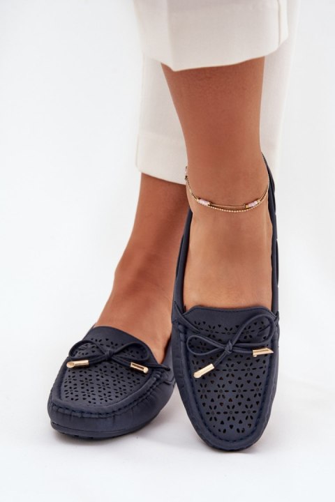 Mokasyny Model Mirisa VG250 Navy - Step in style Step in style Mokasyny Model Mirisa VG250 Navy - Step in style Step in style