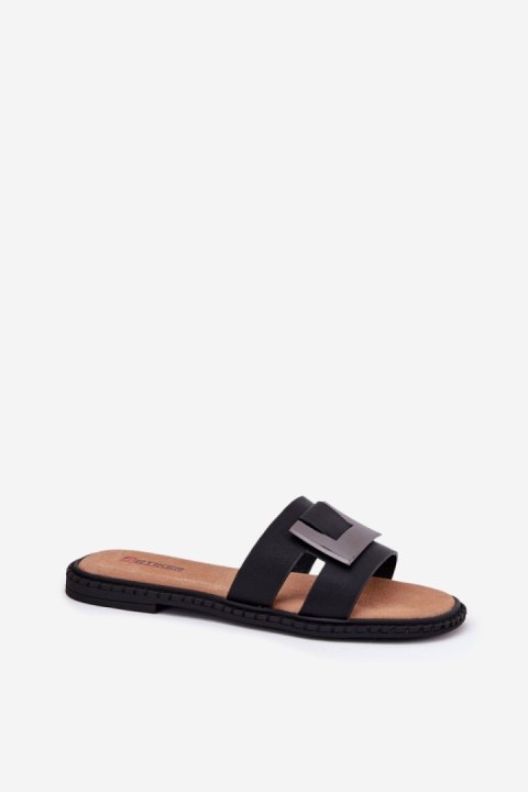 Sandał Klapki Model Artiker 56C1336 Black - Step in style Step in style Sandał Klapki Model Artiker 56C1336 Black - Step in style Step in style