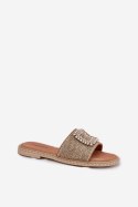 Sandał Klapki Model Artiker 56C1337 Beige - Step in style Step in style