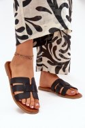 Sandał Klapki Model Mirona WD298 Black - Step in style Step in style