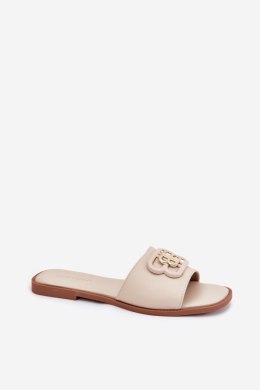 Sandał Klapki Model Nenitta 5257 Beige - Step in style Step in style
