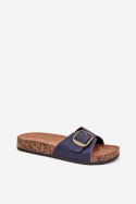 Sandał Klapki Model Vianara WD300 Navy - Step in style Step in style