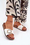 Sandał Klapki Model Vianara WD300 White - Step in style Step in style