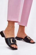Sandał Klapki Model Vinceza 62229 Black - Step in style Step in style