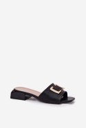 Sandał Klapki Model Vinceza 62229 Black - Step in style Step in style