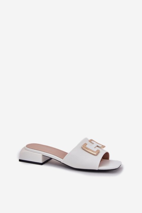 Sandał Klapki Model Vinceza 62229 White - Step in style Step in style Sandał Klapki Model Vinceza 62229 White - Step in style Step in style