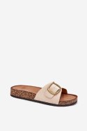 Sandał Klapki Model Zavira WD299 Beige - Step in style Step in style