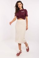 Spódnica Model D93020M50243A1 Light Beige - Sublevel Sublevel Spódnica Model D93020M50243A1 Light Beige - Sublevel Sublevel