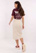Spódnica Model D93020M50243A1 Light Beige - Sublevel Sublevel Spódnica Model D93020M50243A1 Light Beige - Sublevel Sublevel