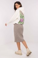 Spódnica Model D93020M50243A2 Dark Beige - Sublevel Sublevel Spódnica Model D93020M50243A2 Dark Beige - Sublevel Sublevel