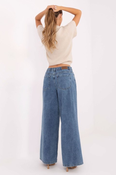 Spodnie Jeansy Damskie Model D80023BG62551M311 Blue - Sublevel Sublevel Spodnie Jeansy Damskie Model D80023BG62551M311 Blue - Sublevel Sublevel