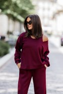 Spodnie Komplet Model Bonny 333750877 Bordo - LaBalancia LaBalancia