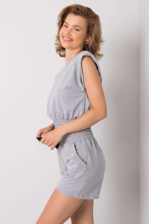 Spodnie Komplet Model HG-KMPL-5447.14X Grey - Rue Paris Rue Paris Spodnie Komplet Model HG-KMPL-5447.14X Grey - Rue Paris Rue Paris