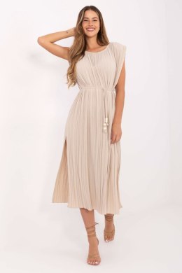Sukienka Model DHJ-SK-21309.96 Beige - Italy Moda Italy Moda