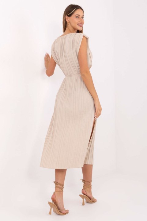 Sukienka Model DHJ-SK-21309.96 Beige - Italy Moda Italy Moda Sukienka Model DHJ-SK-21309.96 Beige - Italy Moda Italy Moda
